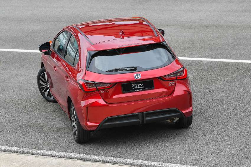 2021 Honda City Hatchback Malaysia specs revealed – new red, grey exterior colours; Ultra Seats, Sensing Image #1377183