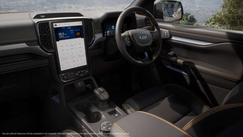 Ford Ranger 2022 didedah – enjin 3.0L V6 Turbodiesel, sistem 4X4 sepenuh masa, pelbagai fungsi ergonomik 1382256