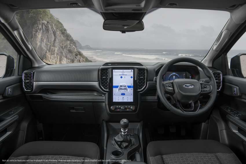 Ford Ranger 2022 didedah – enjin 3.0L V6 Turbodiesel, sistem 4X4 sepenuh masa, pelbagai fungsi ergonomik 1382343