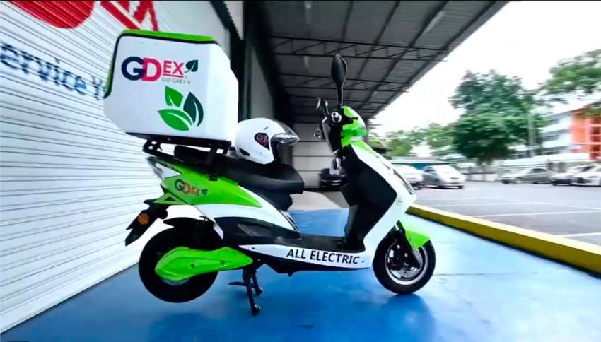 GDEX mula guna motosikal elektrik untuk operasi penghantaran di Malaysia, selaras inisiatif Go Green Image #1377004