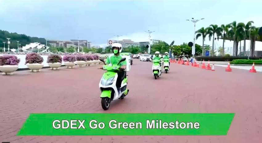 GDEX mula guna motosikal elektrik untuk operasi penghantaran di Malaysia, selaras inisiatif Go Green Image #1377007