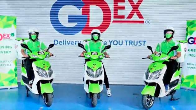 GDEX introduces electric scooters to fleet in Malaysia