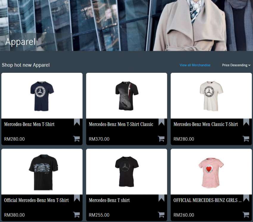 Hap Seng Star launches online Mercedes-Benz merchandise store – free shipping with RM300 spent 1369857