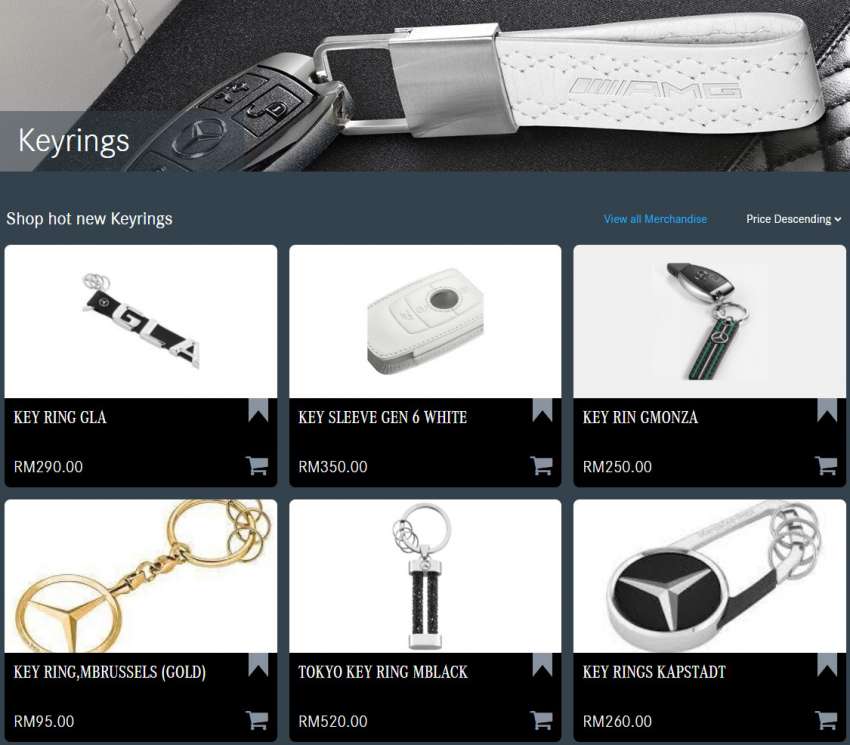 Hap Seng Star launches online Mercedes-Benz merchandise store – free shipping with RM300 spent 1369859