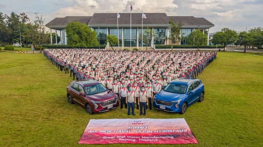 Haval Jolion Hybrid buat kemunculan global pertama di Thailand – kuasa 190 hp dan 375 Nm, dari RM100k? 1375379