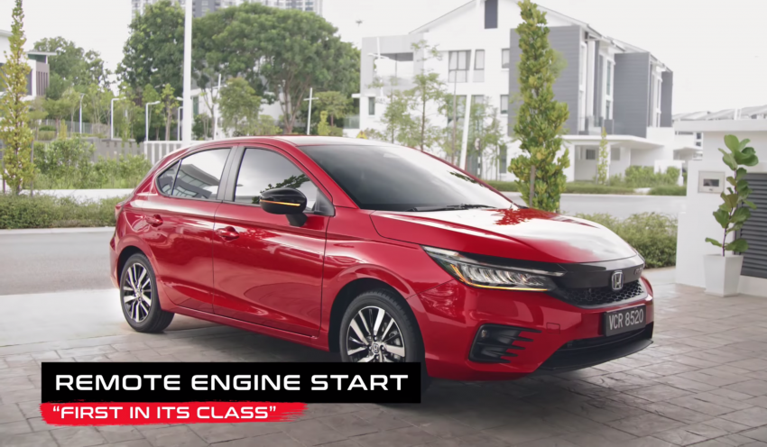 2022 Honda City Hatchback Malaysia product video features many Toyotas – first look at 1.5L V spec petrol Image #1373394