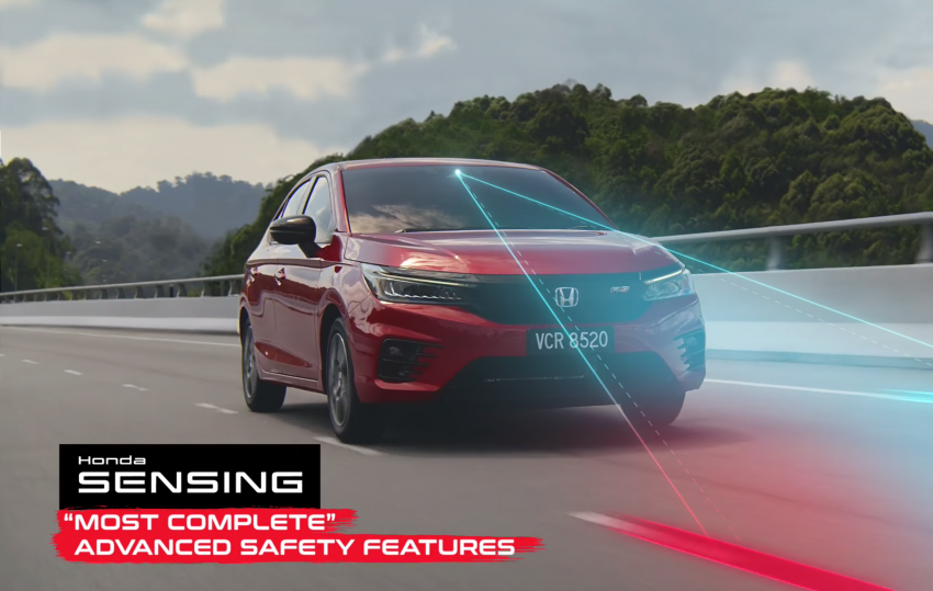 2022 Honda City Hatchback Malaysia product video features many Toyotas – first look at 1.5L V spec petrol Image #1373405