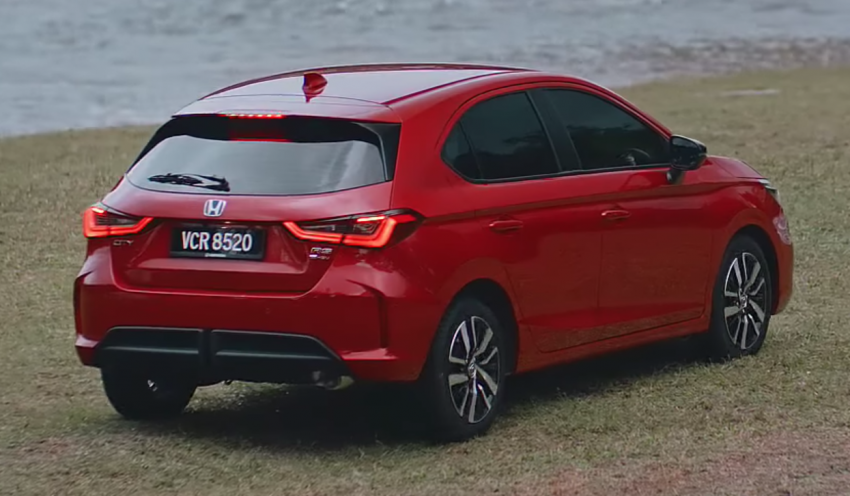 2022 Honda City Hatchback Malaysia product video features many Toyotas – first look at 1.5L V spec petrol Image #1373406