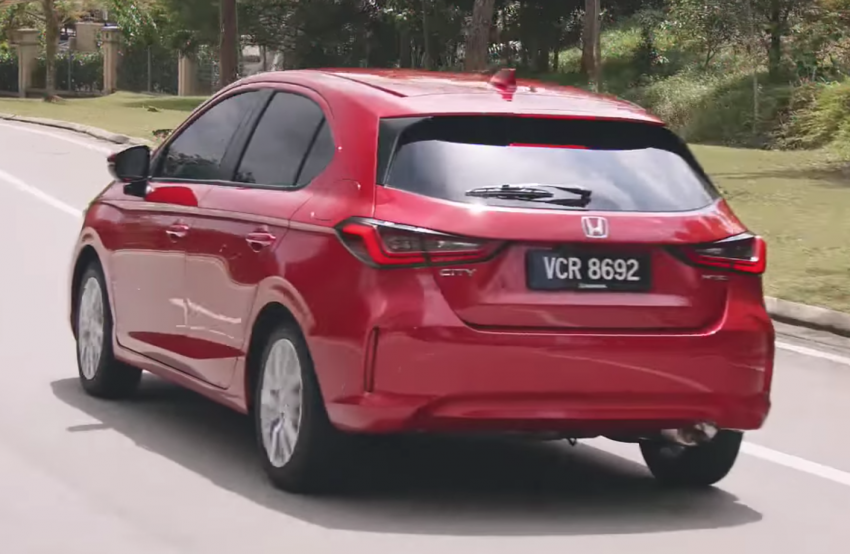 2022 Honda City Hatchback Malaysia product video features many Toyotas – first look at 1.5L V spec petrol Image #1373400