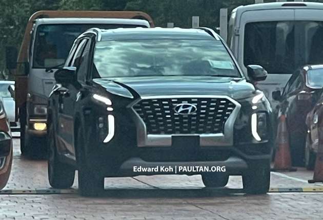 Hyundai Palisade 2022 di Malaysia – kelihatan di Sime Darby Motors City, bakal dilancarkan tidak lama lagi?