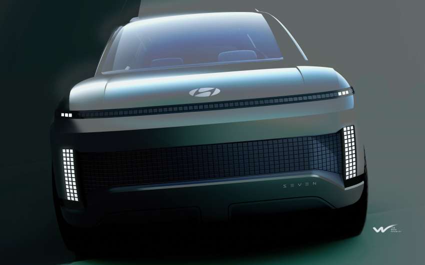 Hyundai Seven concept unveiled at LA Auto Show – previews Ioniq 7 three-row EV SUV arriving in 2024 1377884