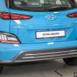 Hyundai Kona Electric dilancarkan di Malaysia — tiga varian, jarak 305 km dan 484 km, dari RM150k-RM200k