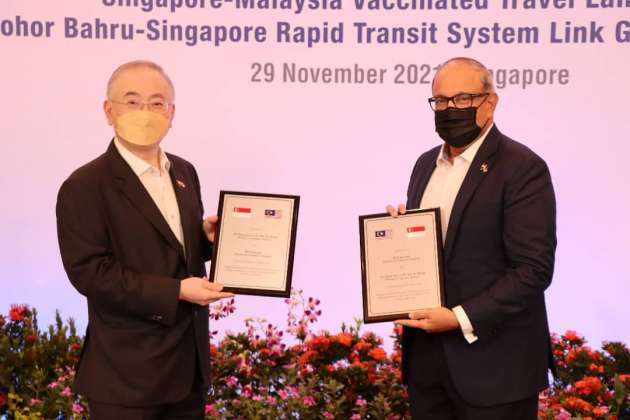 JB-SG Rapid Transit System (RTS) Link grantor agreement signed – 10k pax per hour, ready end-2026