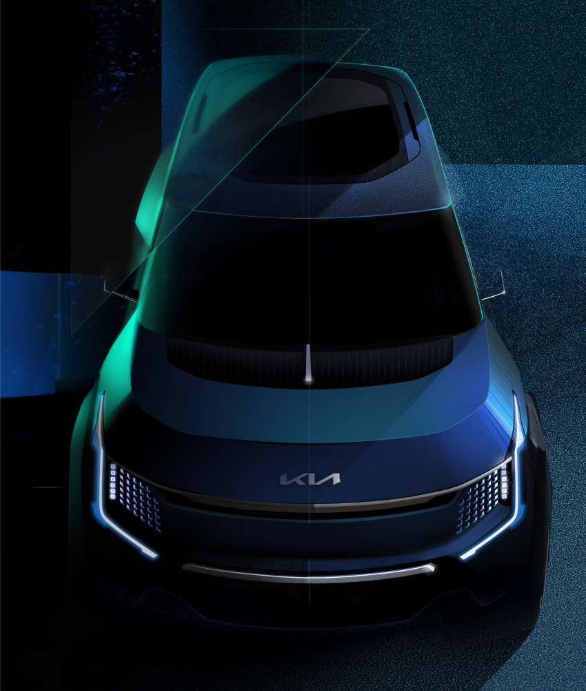 Kia Concept EV9 teased – electric SUV to debut Nov 17 1375764