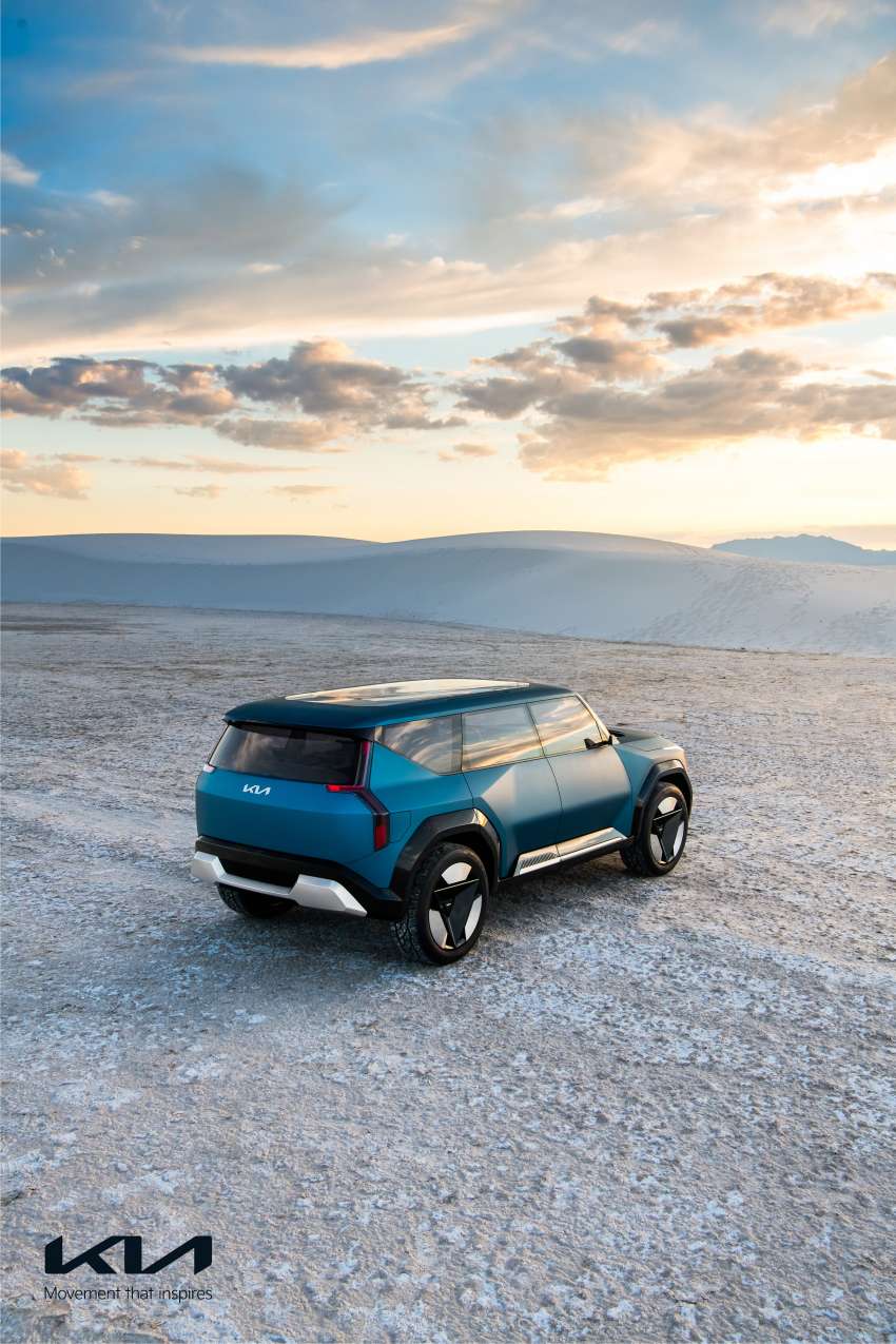 Kia Concept EV9 electric SUV debuts in Los Angeles – E-GMP base with 350 kW fast charging, 480 km range 1377895