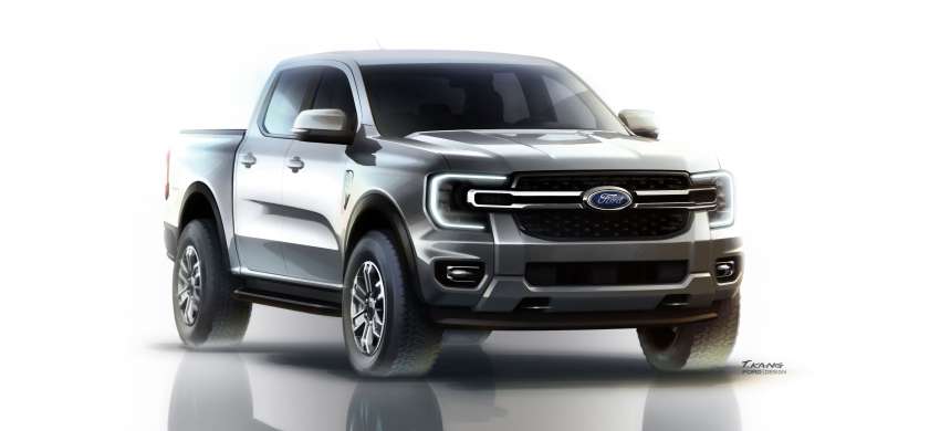 Ford Ranger 2022 didedah – enjin 3.0L V6 Turbodiesel, sistem 4X4 sepenuh masa, pelbagai fungsi ergonomik 1382358
