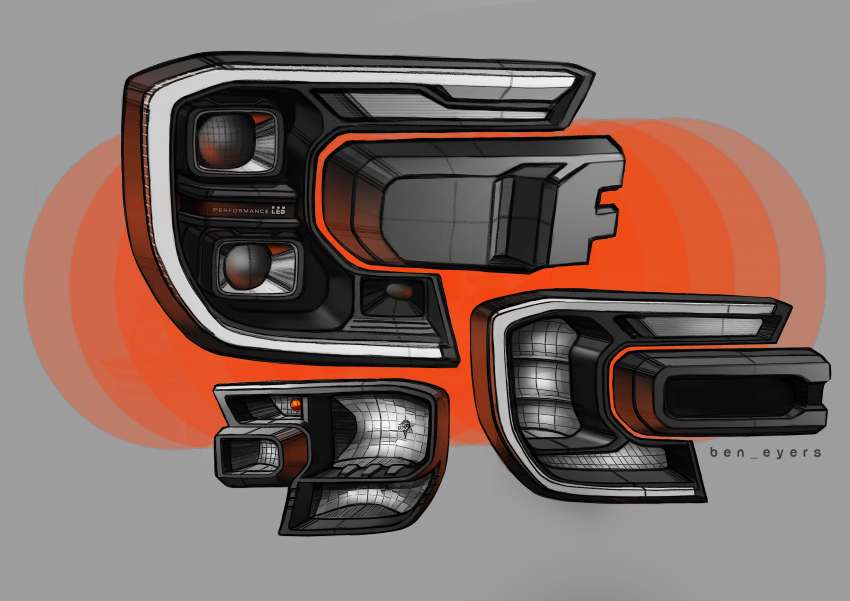 Ford Ranger 2022 didedah – enjin 3.0L V6 Turbodiesel, sistem 4X4 sepenuh masa, pelbagai fungsi ergonomik 1382366