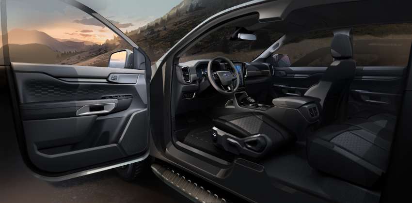 Ford Ranger 2022 didedah – enjin 3.0L V6 Turbodiesel, sistem 4X4 sepenuh masa, pelbagai fungsi ergonomik 1382368