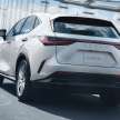 Lexus NX450h+ plug-in hybrid SUV confirmed for Australia – 309 PS, 76 km electric range, 2022 launch