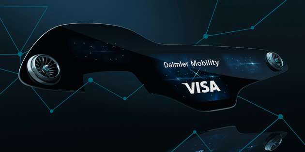 Mercedes-Benz partners with Visa for in-car payments; service to be available in Germany, UK from 2022