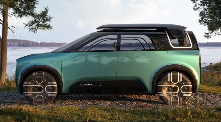 Nissan Chill-Out, Max-Out, Surf-Out dan Hang-Out – model konsep dengan penggerak elektrik masa depan 1385486