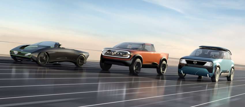 Nissan Chill-Out concept previews sub-Ariya electric SUV; Max-Out, Surf-Out and Hang-Out also shown 1385246