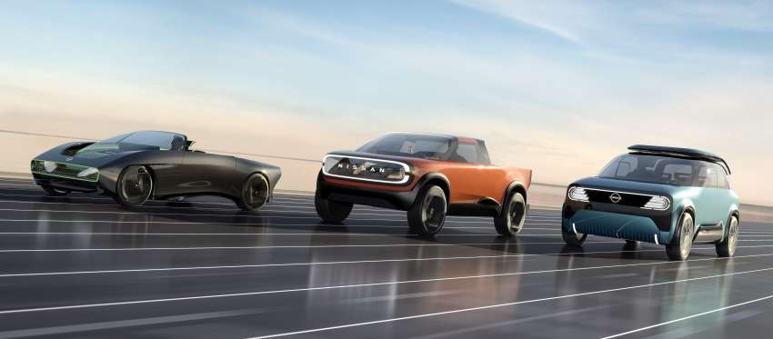 Nissan Chill-Out, Max-Out, Surf-Out dan Hang-Out – model konsep dengan penggerak elektrik masa depan 1385447