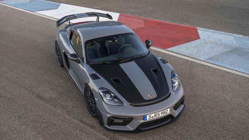 Porsche 718 Cayman GT4 RS revealed with 911 GT3’s 4.0L NA flat-six – 500 PS, 450 Nm; 0-100 km/h in 3.4s Image #1377439
