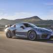 Porsche 718 Cayman GT4 RS revealed with 911 GT3’s 4.0L NA flat-six – 500 PS, 450 Nm; 0-100 km/h in 3.4s