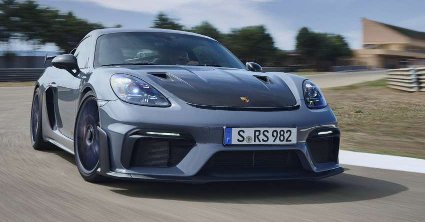 Porsche 718 Cayman GT4 RS revealed with 911 GT3’s 4.0L NA flat-six – 500 PS, 450 Nm; 0-100 km/h in 3.4s Image #1377456