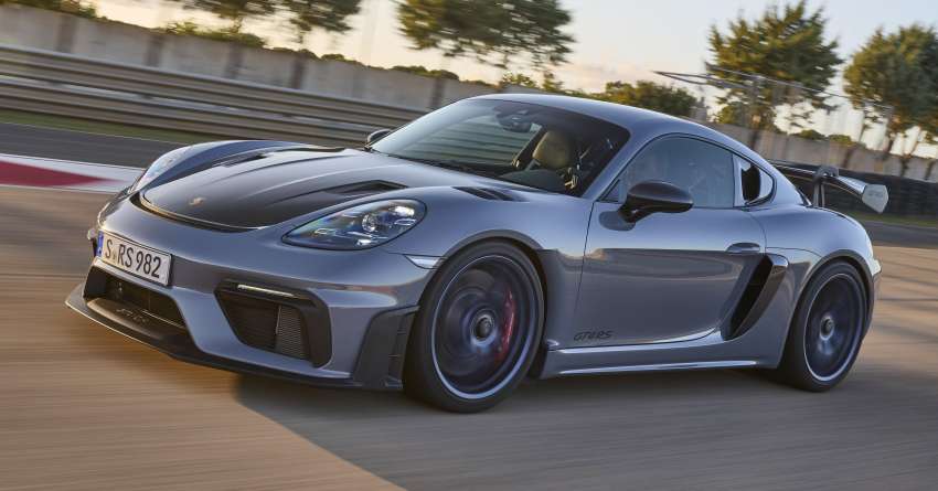 Porsche 718 Cayman GT4 RS revealed with 911 GT3’s 4.0L NA flat-six – 500 PS, 450 Nm; 0-100 km/h in 3.4s Image #1377459
