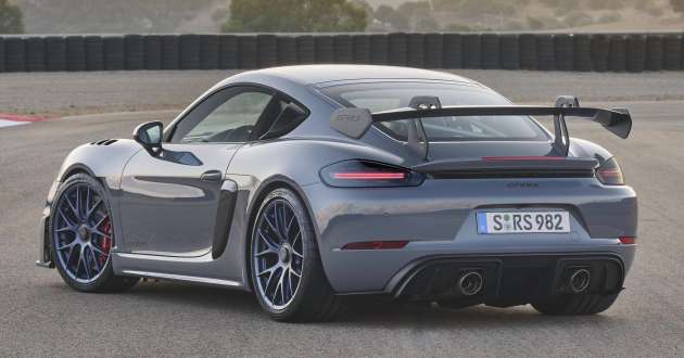 Porsche 718 Cayman GT4 RS revealed with 911 GT3’s 4.0L NA flat-six – 500 PS, 450 Nm; 0-100 km/h in 3.4s