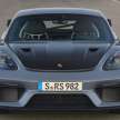 Porsche 718 Cayman GT4 RS didedahkan – 4.0L NA dari 911 GT3, 500 PS/450 Nm, 0-100km/h dalam 3.4s