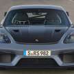 Porsche 718 Cayman GT4 RS didedahkan – 4.0L NA dari 911 GT3, 500 PS/450 Nm, 0-100km/h dalam 3.4s