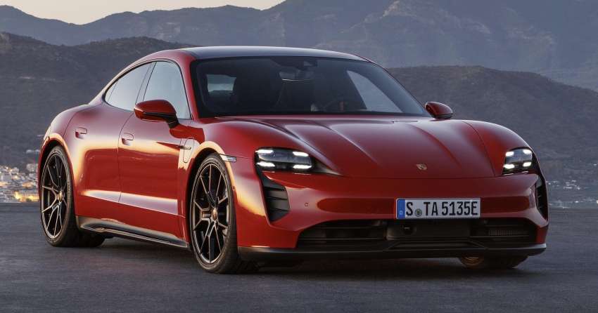 Porsche Taycan GTS debuts in Los Angeles – now with Sport Turismo wagon body; up to 504 km range WLTP 1377523