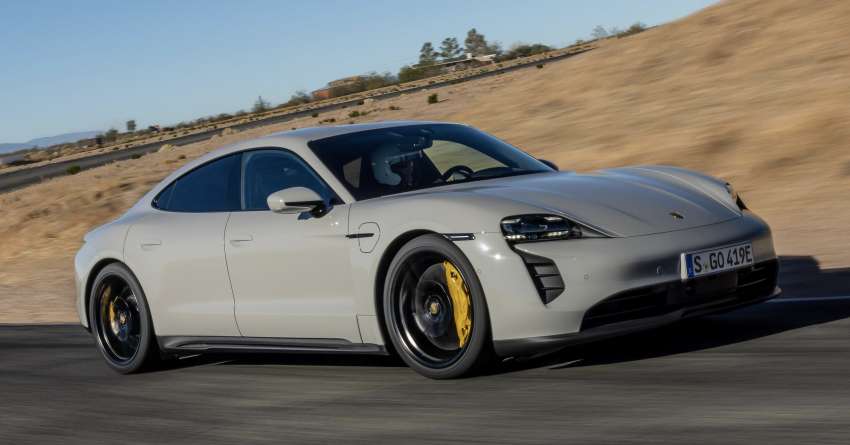 Porsche Taycan GTS debuts in Los Angeles – now with Sport Turismo wagon body; up to 504 km range WLTP 1377553
