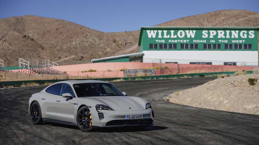 Porsche Taycan GTS debuts in Los Angeles – now with Sport Turismo wagon body; up to 504 km range WLTP 1377557