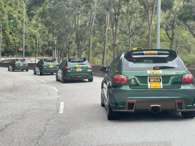 Proton Satria Neo R3 Lotus Racing – 6 buah dihimpun semula selepas lebih 10-tahun di Genting Highland