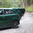 Proton Satria Neo R3 Lotus Racing – 6 buah dihimpun semula selepas lebih 10-tahun di Genting Highland
