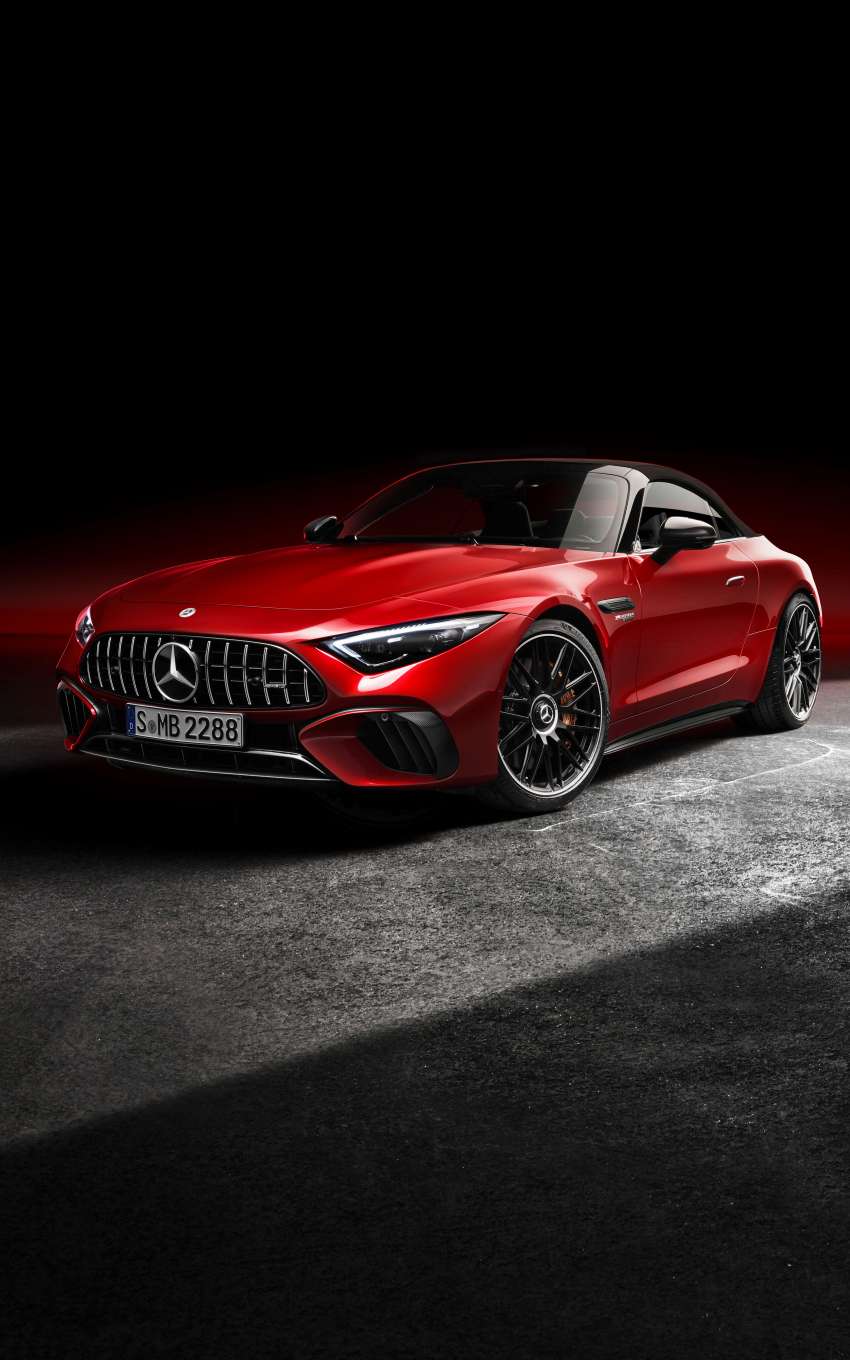 Mercedes-AMG SL R232 2022 diperkenal – sedia kuasa sehingga 585 PS dan 800 Nm tork, PHEV kemudian 1369540