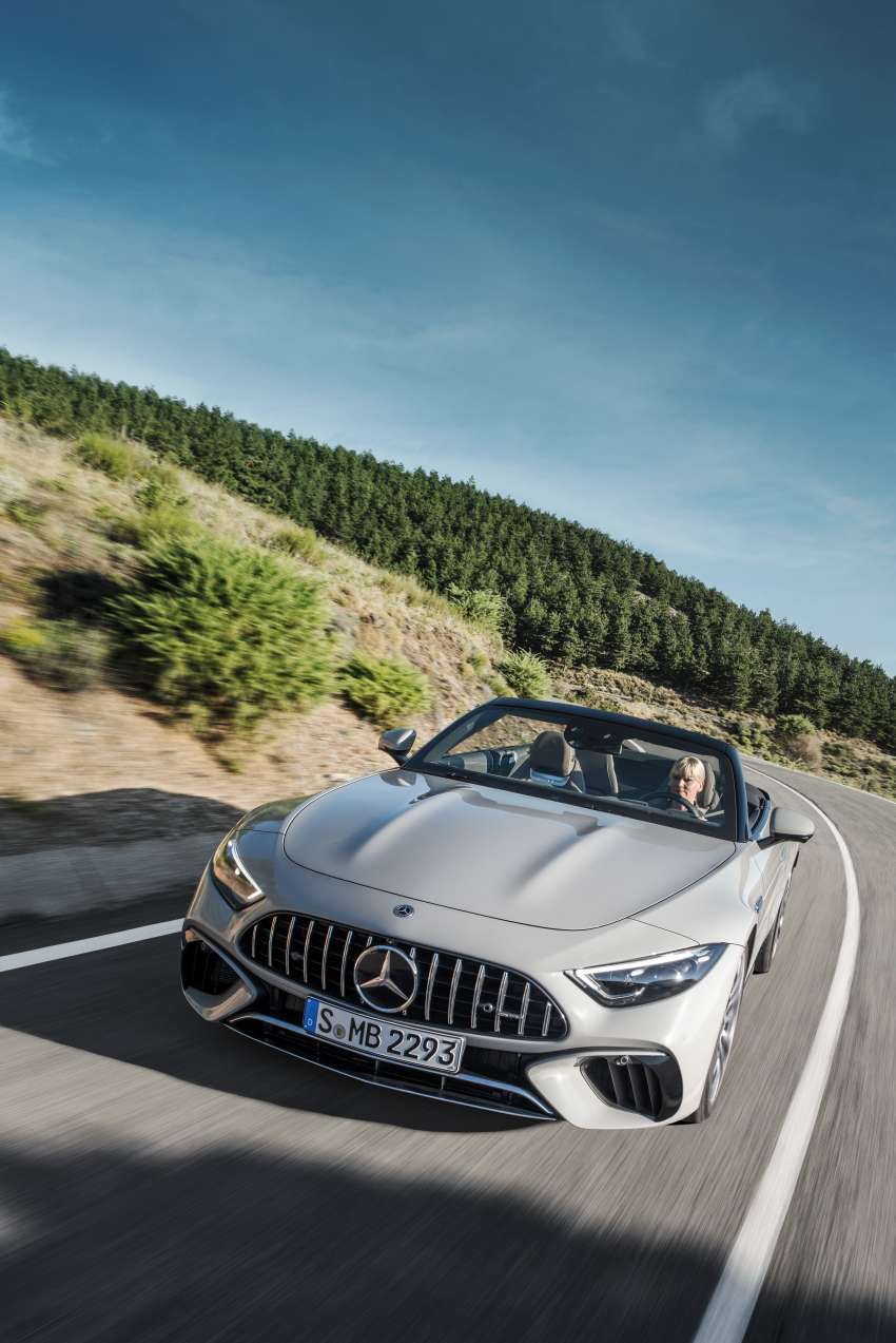 2022 Mercedes-AMG SL revealed – R232 developed by Affalterbach, 476 PS SL55, 585 PS SL63, PHEV later 1369153
