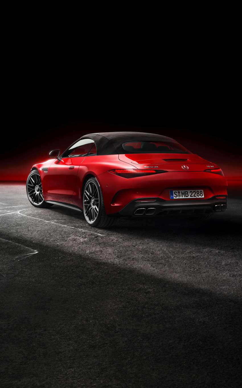 2022 Mercedes-AMG SL revealed – R232 developed by Affalterbach, 476 PS SL55, 585 PS SL63, PHEV later Image #1369255