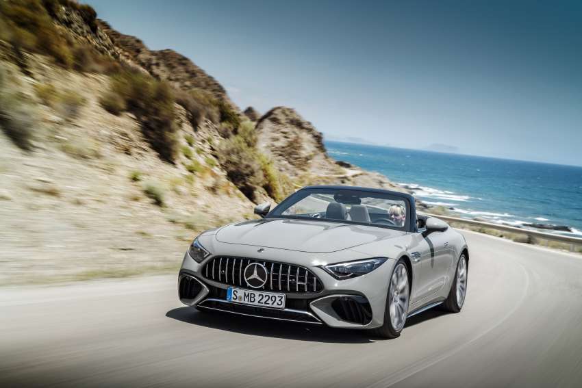 2022 Mercedes-AMG SL revealed – R232 developed by Affalterbach, 476 PS SL55, 585 PS SL63, PHEV later 1369154