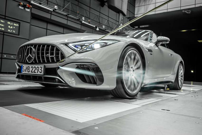 2022 Mercedes-AMG SL revealed – R232 developed by Affalterbach, 476 PS SL55, 585 PS SL63, PHEV later Image #1369283