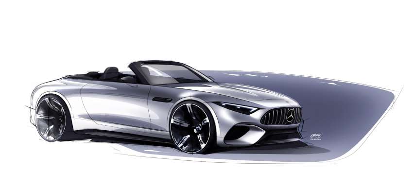 2022 Mercedes-AMG SL revealed – R232 developed by Affalterbach, 476 PS SL55, 585 PS SL63, PHEV later Image #1369292
