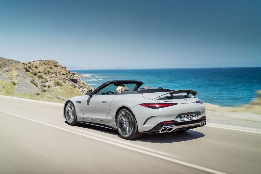2022 Mercedes-AMG SL revealed – R232 developed by Affalterbach, 476 PS SL55, 585 PS SL63, PHEV later 1369159