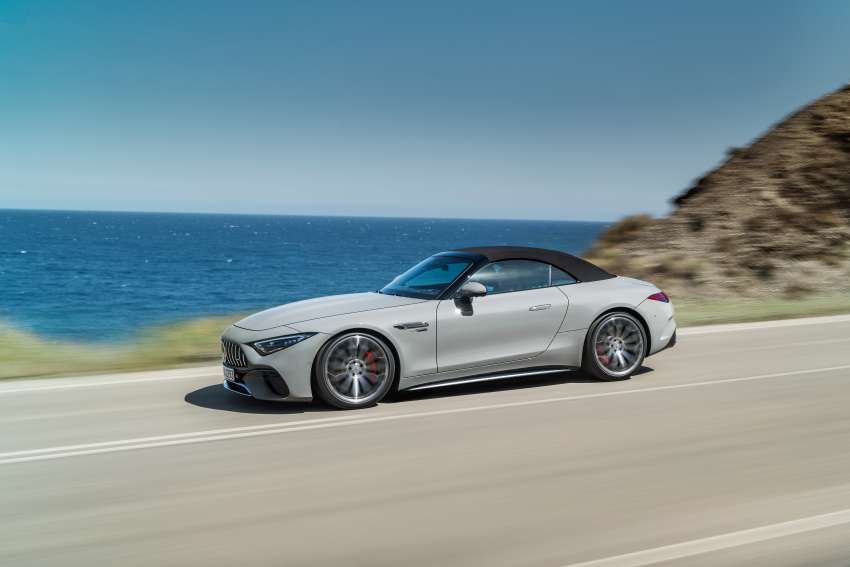 2022 Mercedes-AMG SL revealed – R232 developed by Affalterbach, 476 PS SL55, 585 PS SL63, PHEV later 1369160