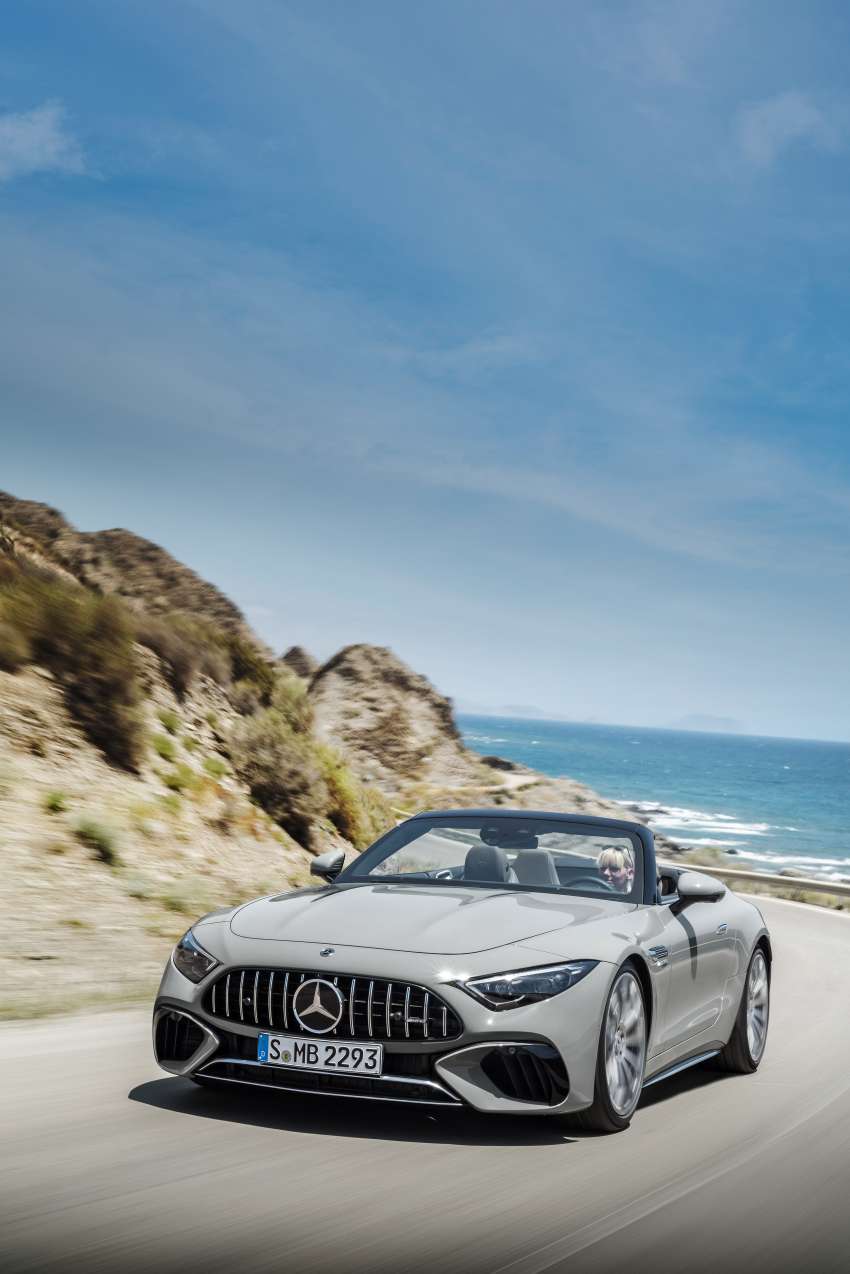 2022 Mercedes-AMG SL revealed – R232 developed by Affalterbach, 476 PS SL55, 585 PS SL63, PHEV later 1369161