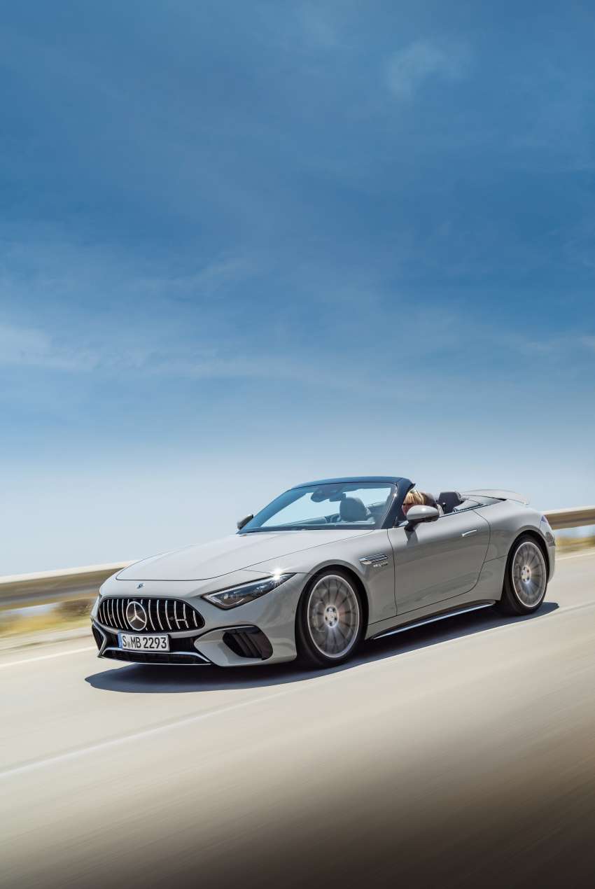 2022 Mercedes-AMG SL revealed – R232 developed by Affalterbach, 476 PS SL55, 585 PS SL63, PHEV later Image #1369162