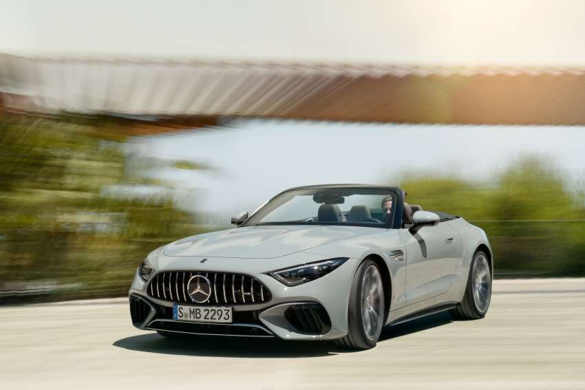 2022 Mercedes-AMG SL revealed – R232 developed by Affalterbach, 476 PS SL55, 585 PS SL63, PHEV later Image #1369164